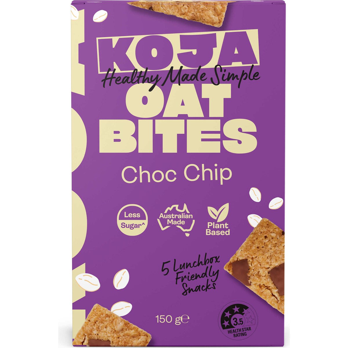 Koja Oat Bites Choc Chip 150g