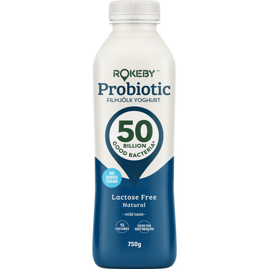 Rokeby Probiotic Filmjolk Yoghurt Lactose Free 750g
