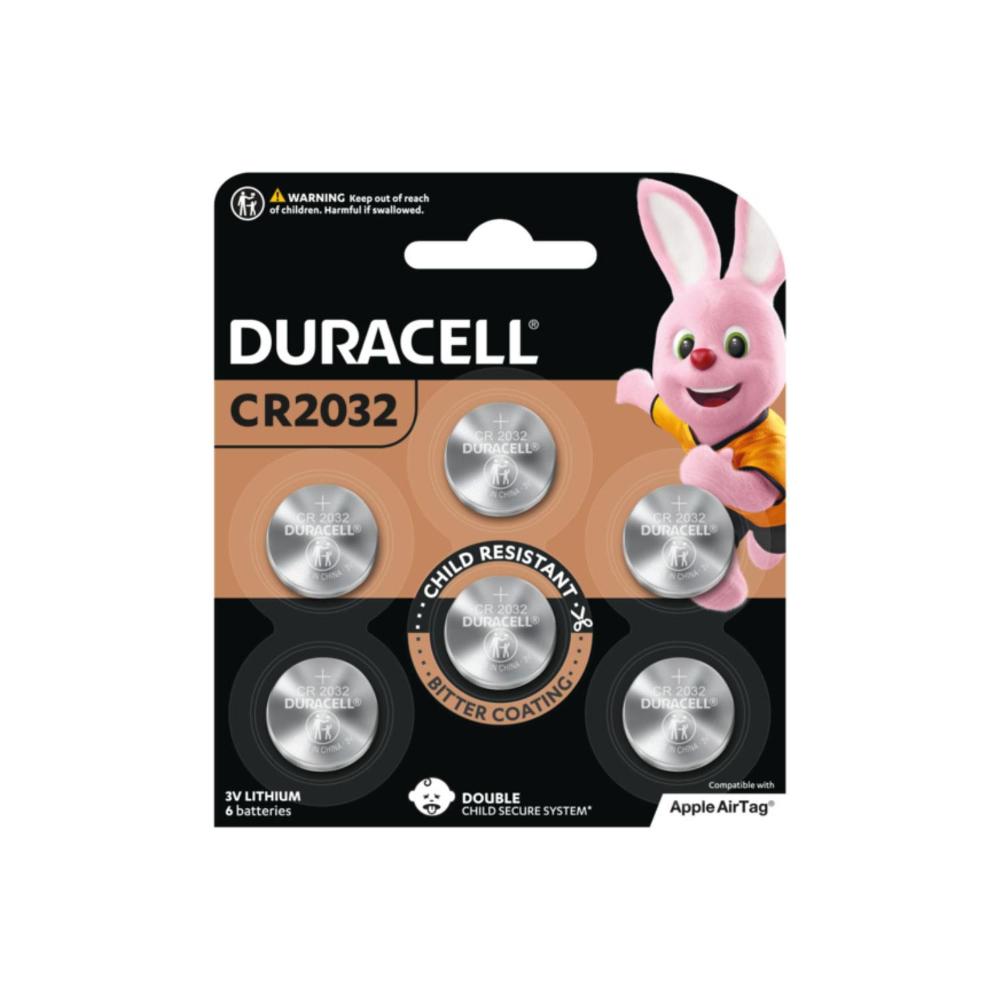 Duracell Specialty 2032 Lithium Coin Batteries - 6 Pack