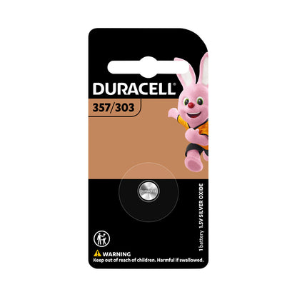 Duracell Specialty 357/303 Button Batteries - 1 Pack