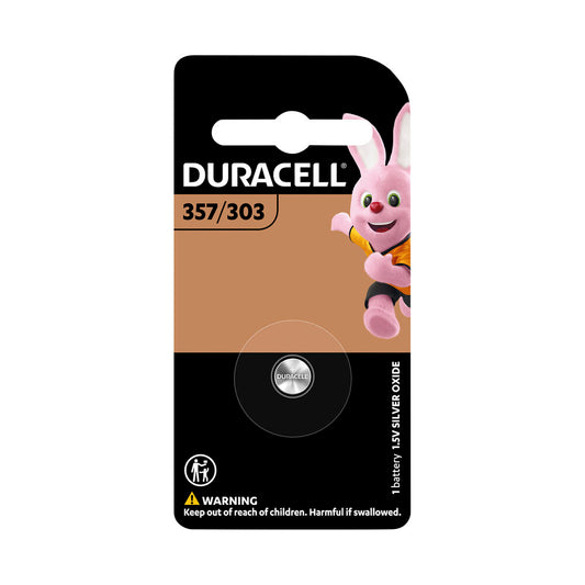 Duracell Specialty 357/303 Button Batteries - 1 Pack