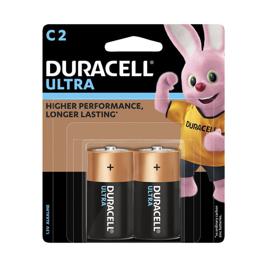 Duracell Ultra C Alkaline Batteries - 2 Pack