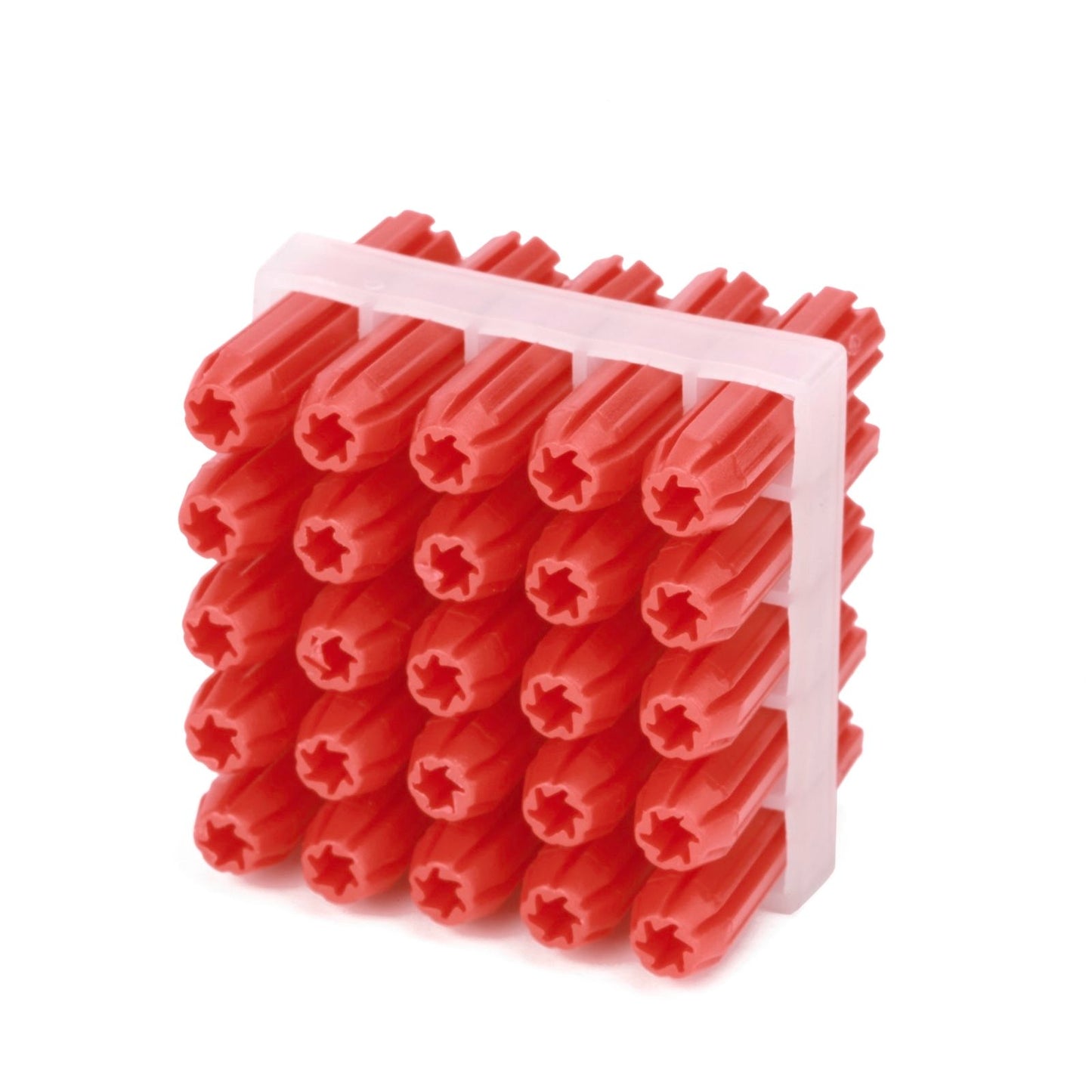 Ramset Wall Plugs - 6 x 25mm - Red - 25 Pack