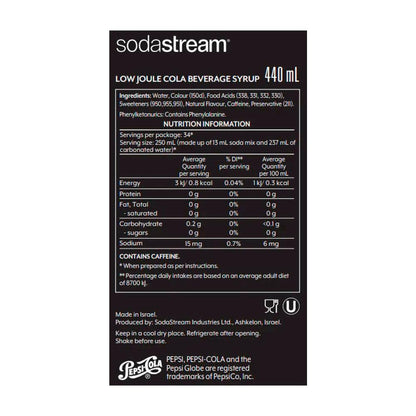 Sodastream Pepsi Max Flavour - 440mL