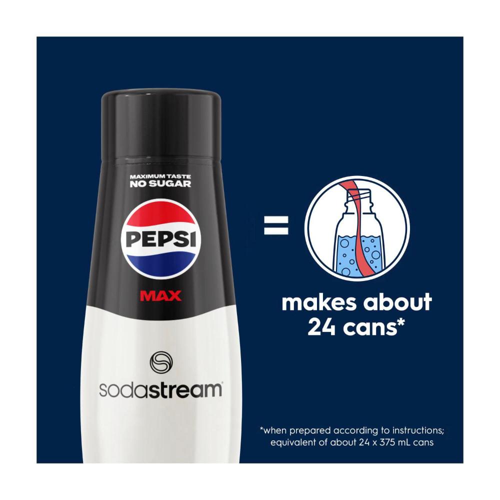 Sodastream Pepsi Max Flavour - 440mL