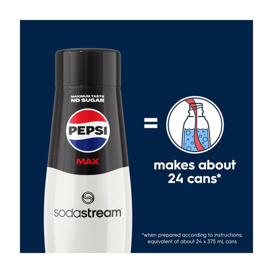 Sodastream Pepsi Max Flavour - 440mL