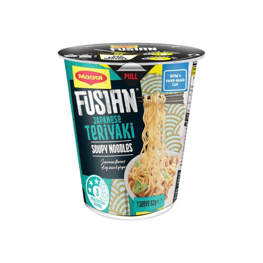 Maggi Fusian Instant Cup Noodles Japanese Teriyaki - 62g