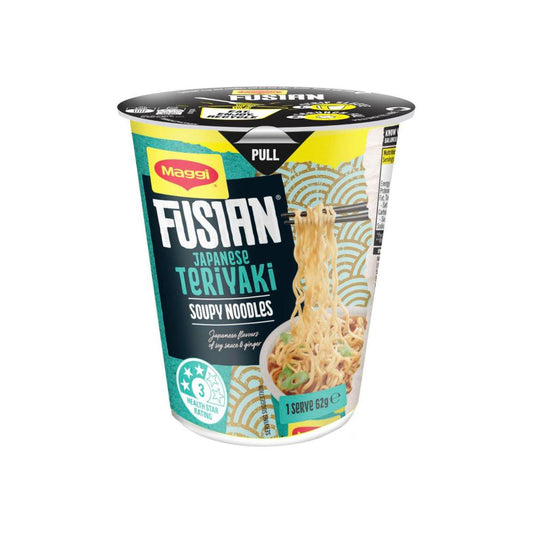 Maggi Fusian Instant Cup Noodles Japanese Teriyaki - 62g