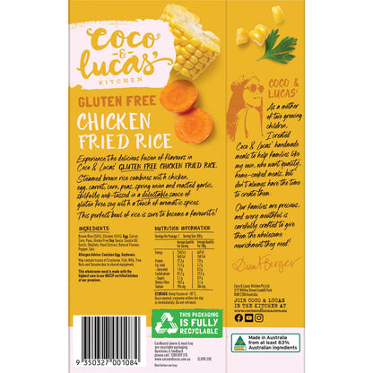 Coco & Lucas' Chicken Fried Rice Gluten Free 350g