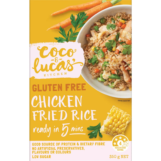 Coco & Lucas' Chicken Fried Rice Gluten Free 350g