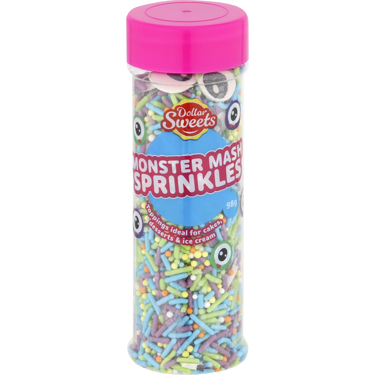 Dollar Sweets Monster Mash Sprinkles 98g