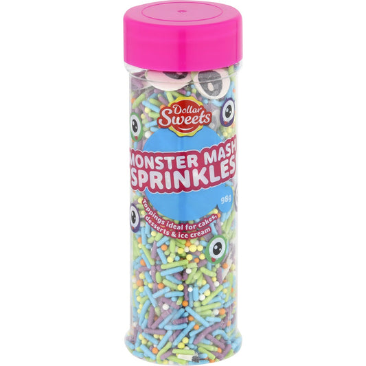 Dollar Sweets Monster Mash Sprinkles 98g