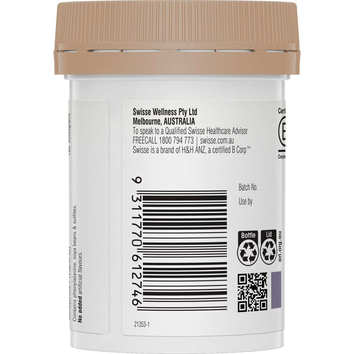 Swisse Ultiboost Vitamin K2 Capsules 30 pack