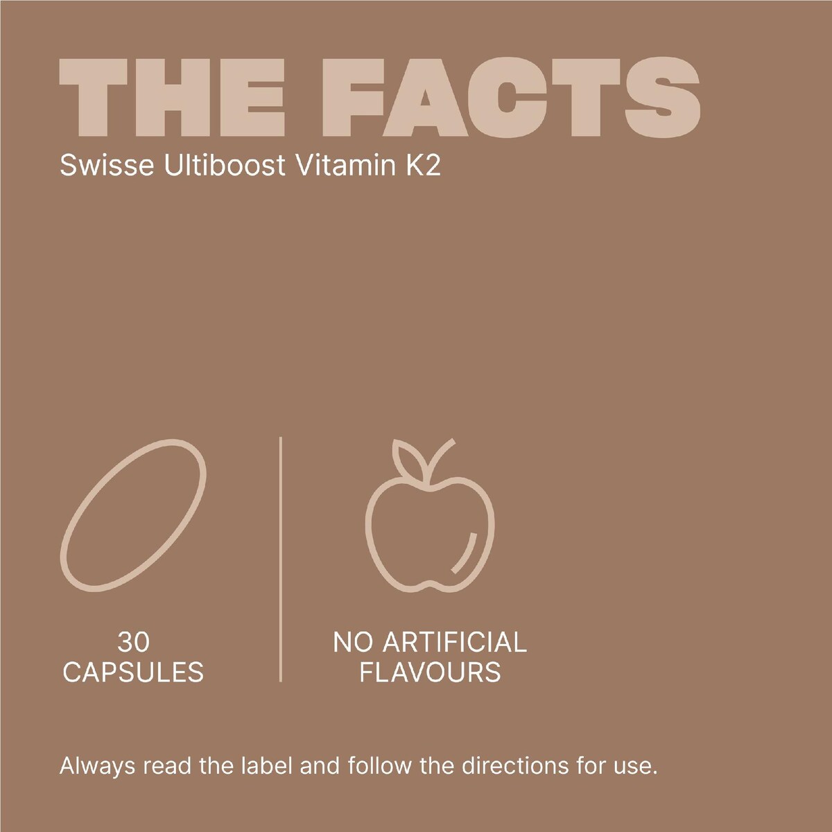 Swisse Ultiboost Vitamin K2 Capsules 30 pack
