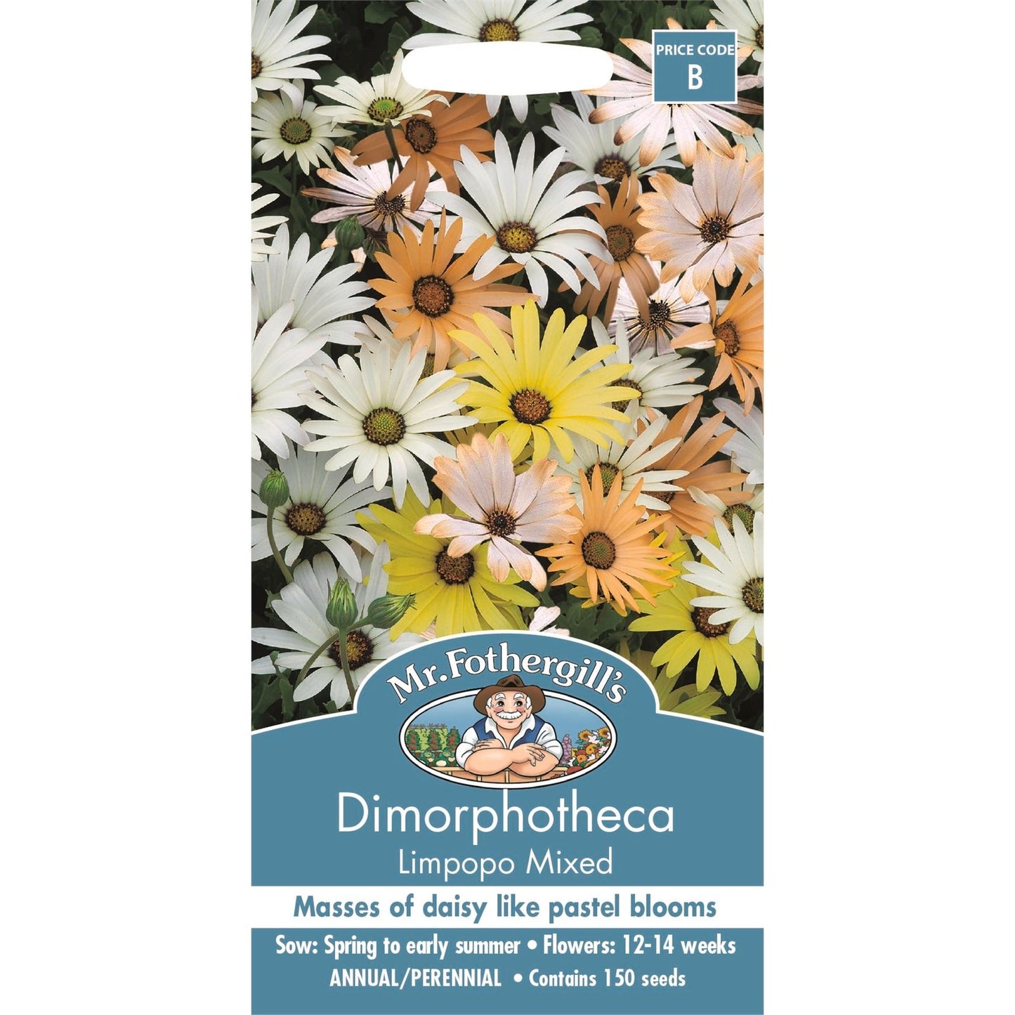 Mr Fothergill Dimorphotheca Limpopo Mixed Seeds