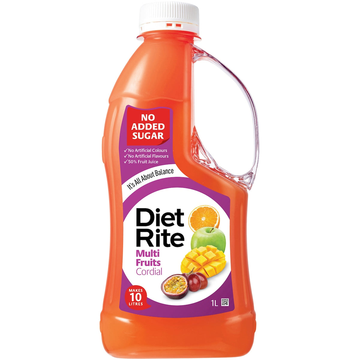 Diet Rite Multi Fruits Cordial 1L