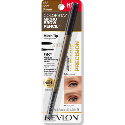 Revlon Colorstay Micro Brow Pencil Soft Brown 0.09g