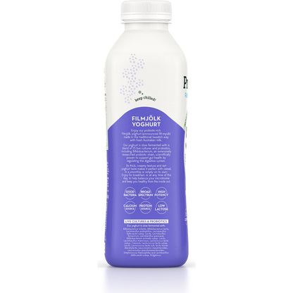 Rokeby Probiotic Filmjolk Yoghurt Blueberry 750g