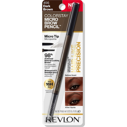 Revlon Colorstay Micro Brow Pencil Dark Brown 0.09g