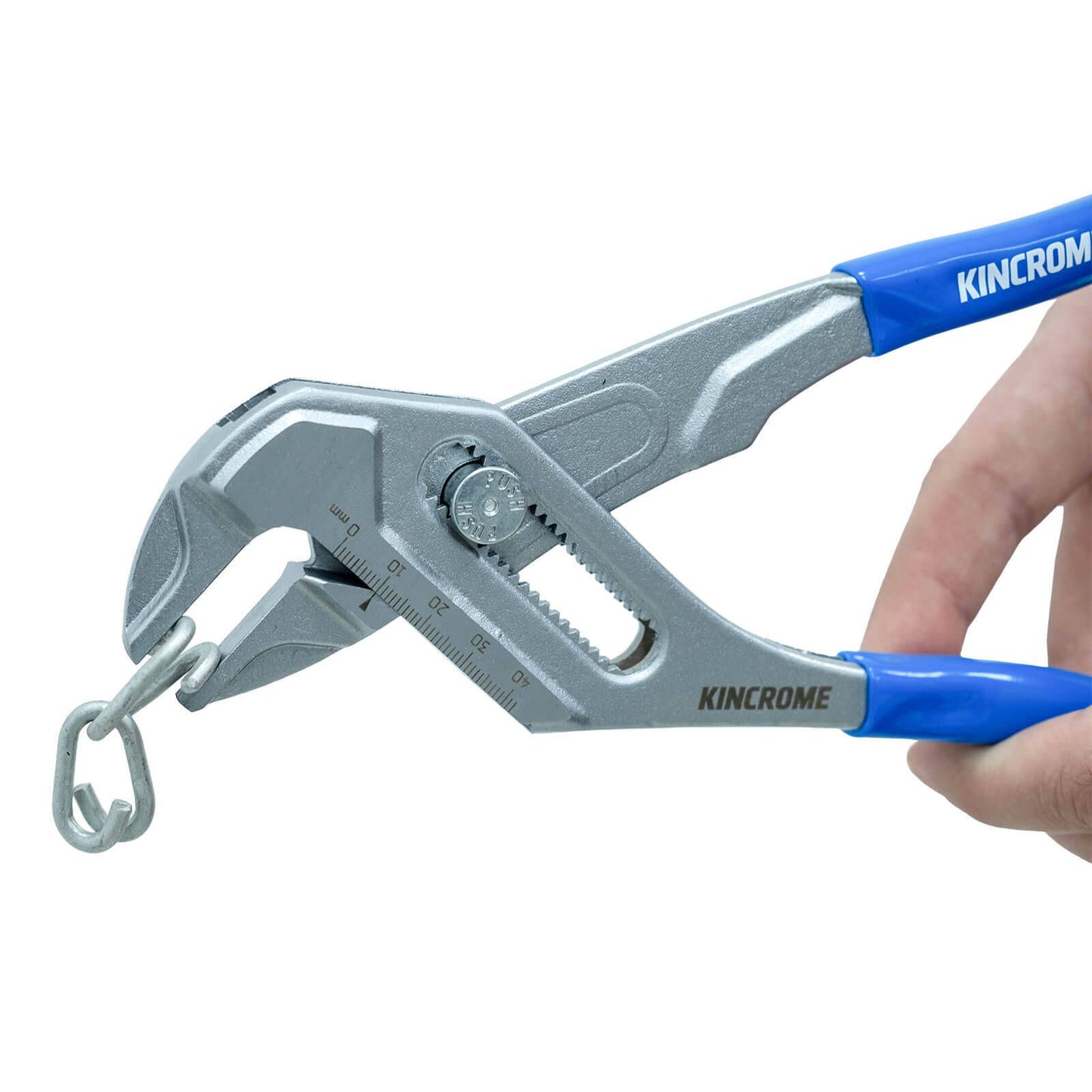 Kincrome 250mm Adjustable Plier Wrench - 45mm Jaw Capacity