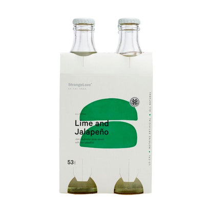 Strangelove Lime & Jalepeno 330ml - 4 Pack