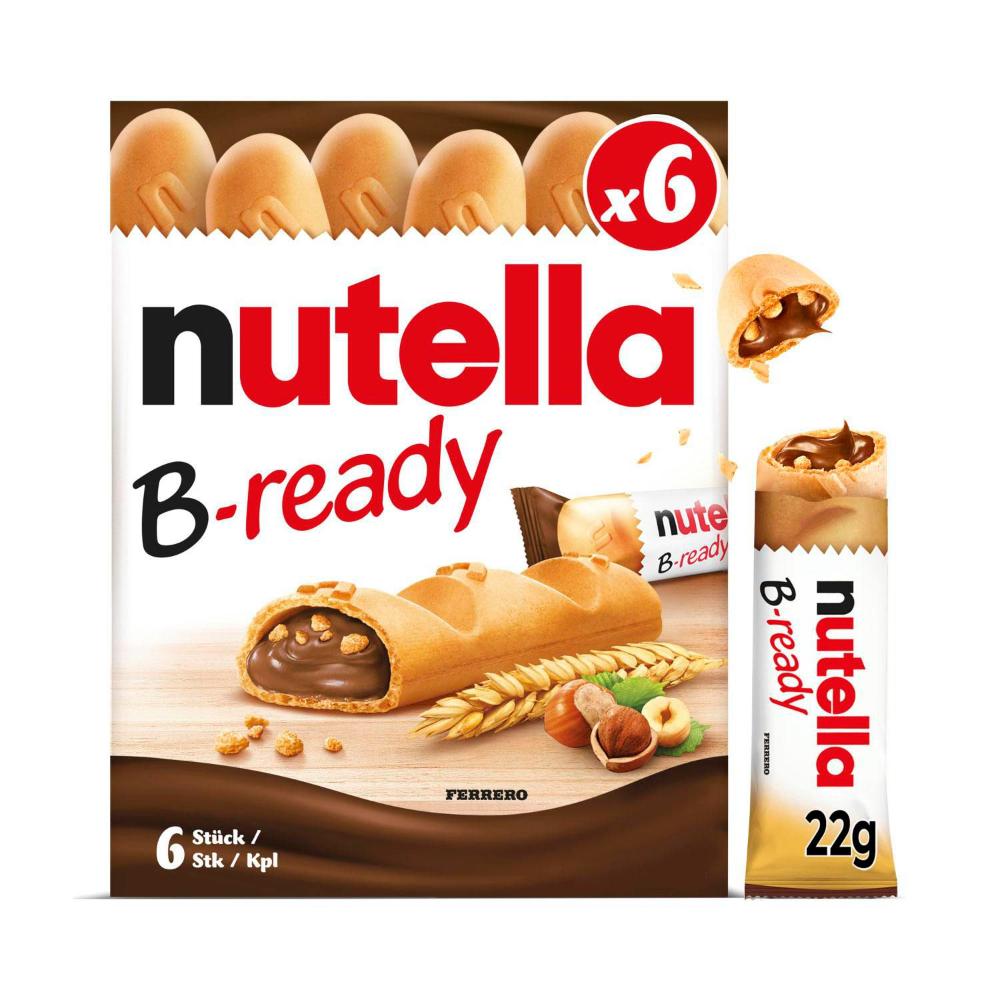 Nutella B-ready Multipack 6x22g - 132g