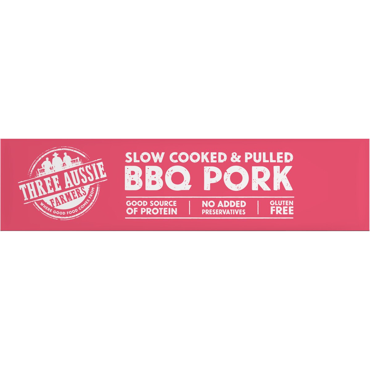 Three Aussie Farmers Slow Cooked Pulled Pork 500g