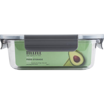 Mint Clip Lock Food Storage Container 880ml Each