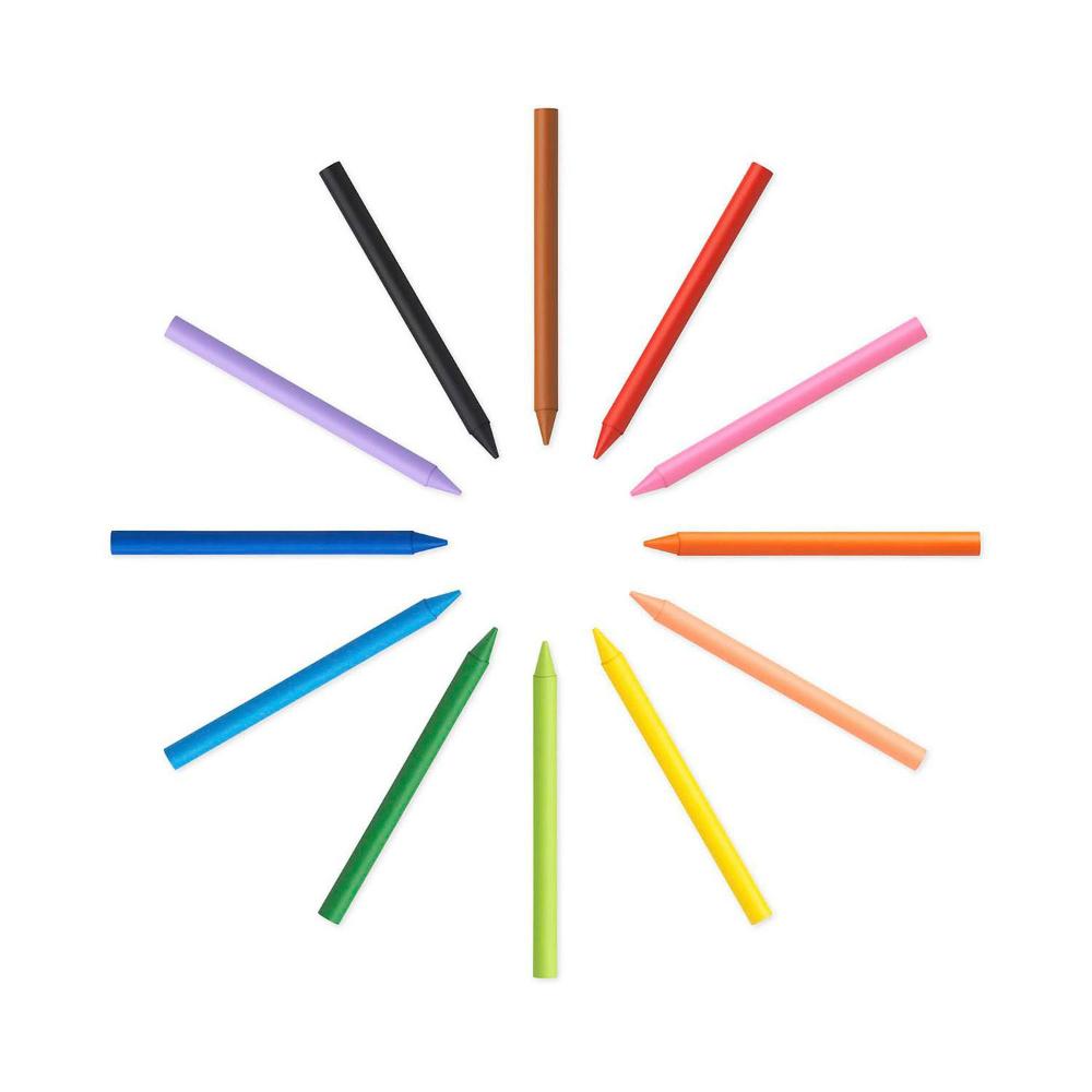 Bic Kids Plastidecor Crayons - 12 Pack