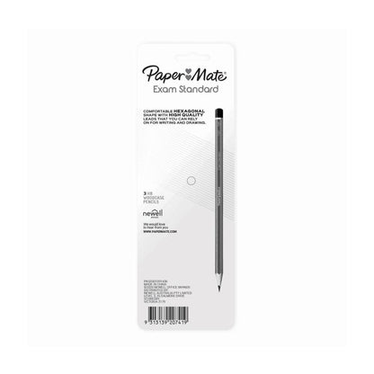 Papermate Woodcase Hb Pencils - 3 pack