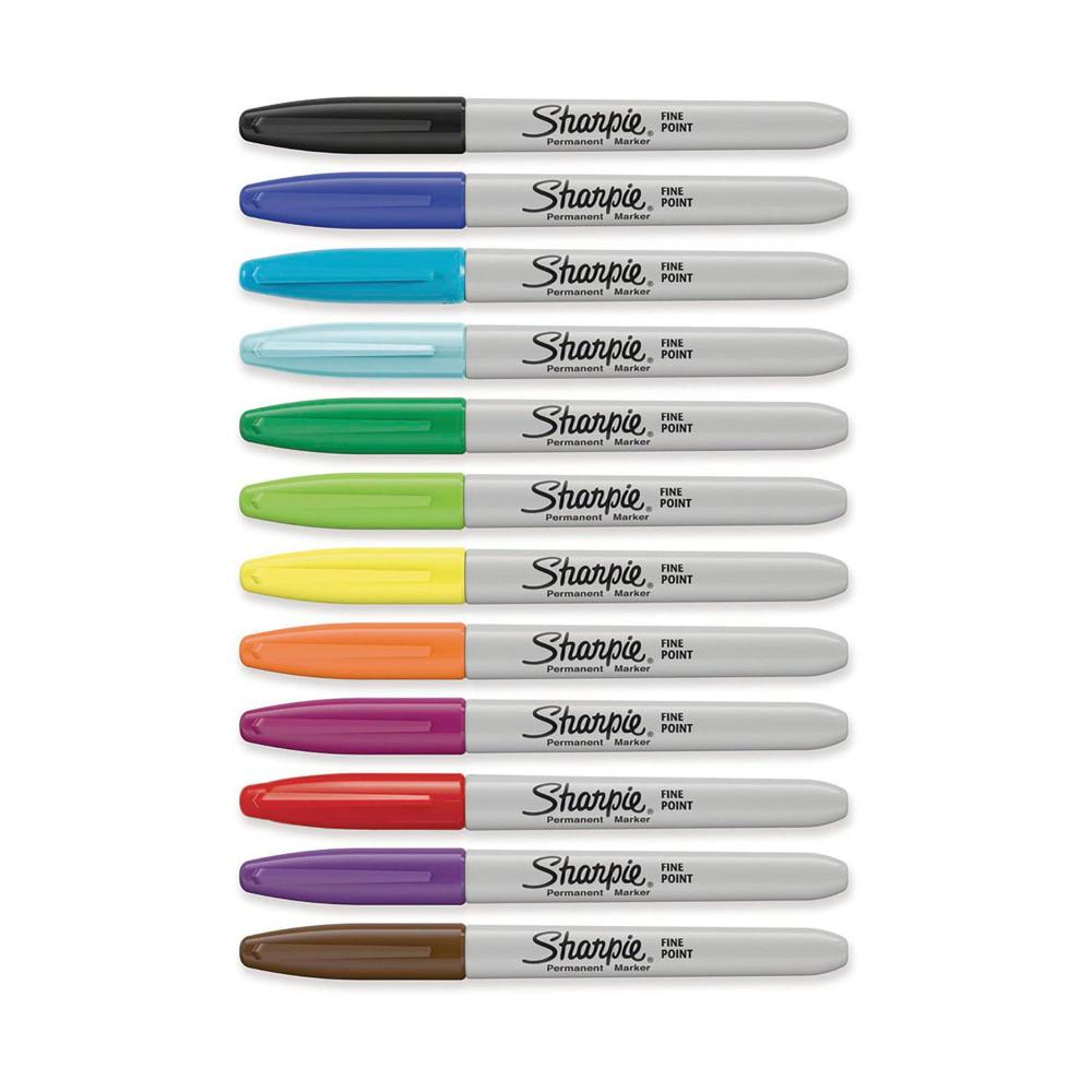 Sharpie Markers Fine Tip Assorted12 pack - 12 pack