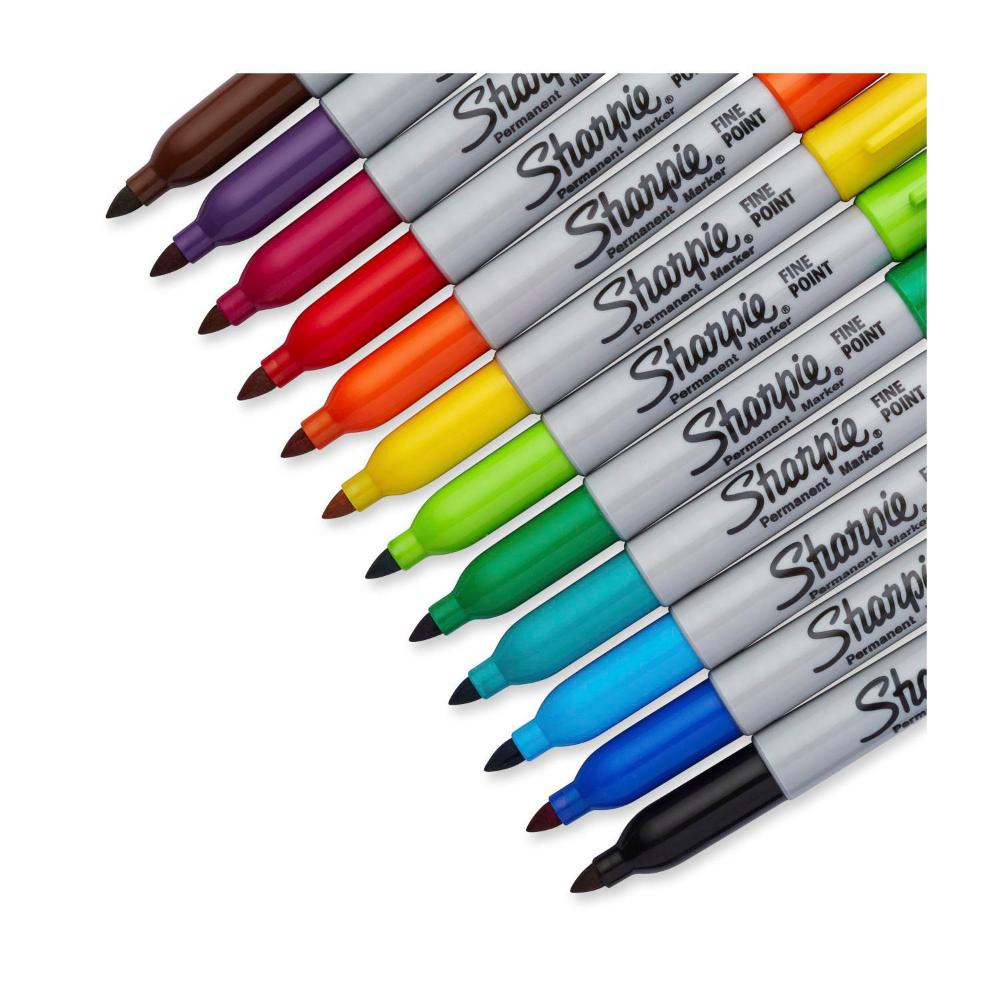 Sharpie Markers Fine Tip Assorted12 pack - 12 pack
