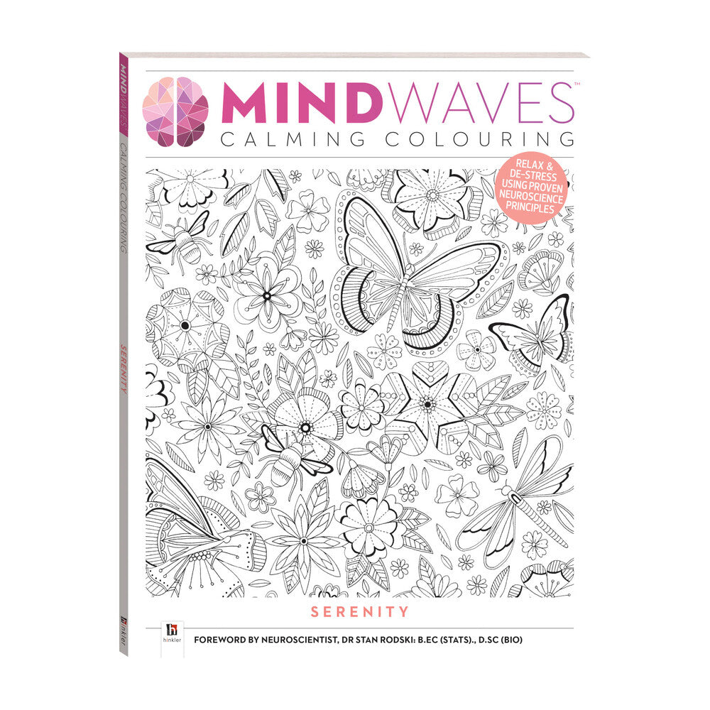 Mind Waves Colouring Book Mindfulness Assortment - 1 each