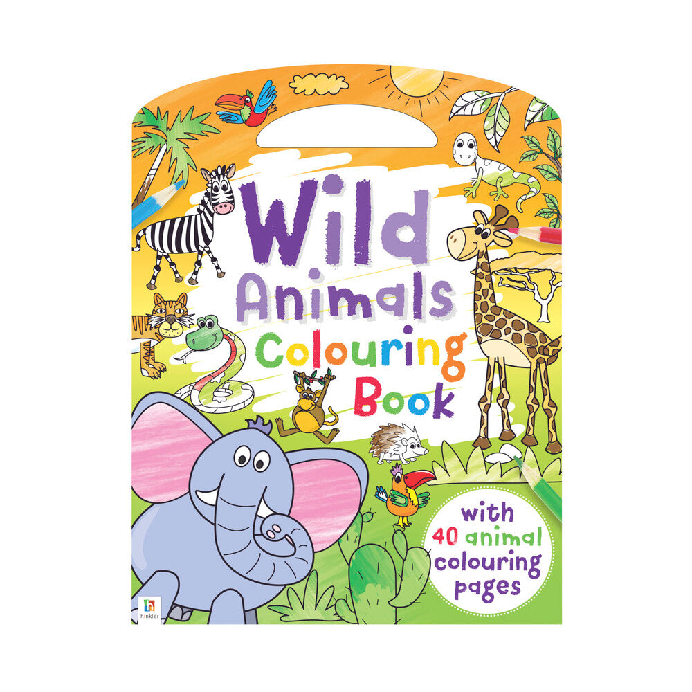 Hinkler Shaped Colouring Book Assorted - 1 Each