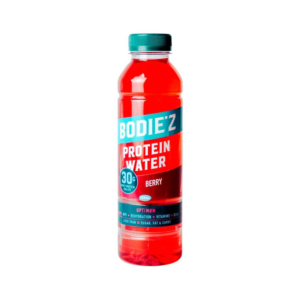 Bodie'z Protein Water Berry Whey Protein Isolate - 500mL