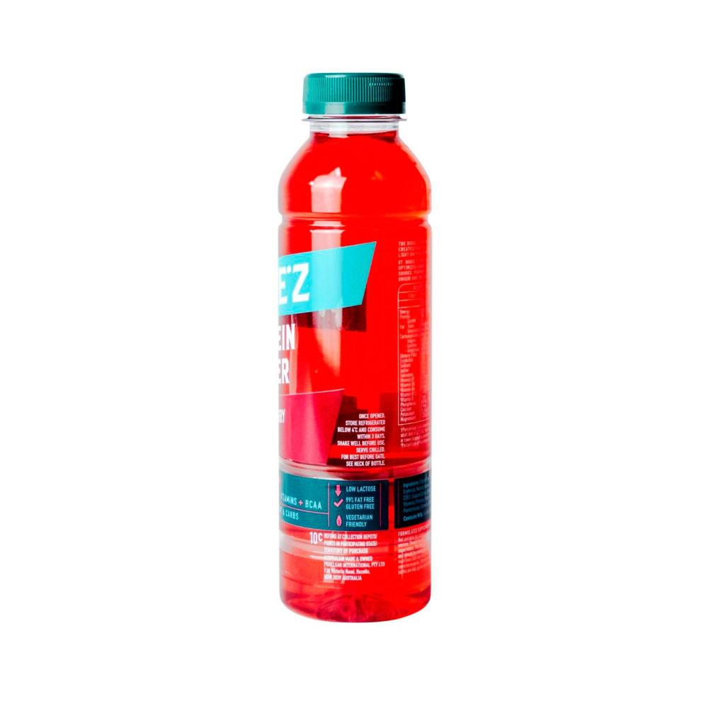 Bodie'z Protein Water Berry Whey Protein Isolate - 500mL