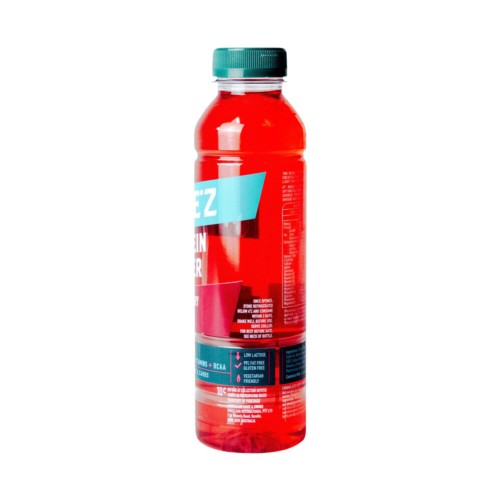 Bodie'z Protein Water Berry Whey Protein Isolate - 500mL