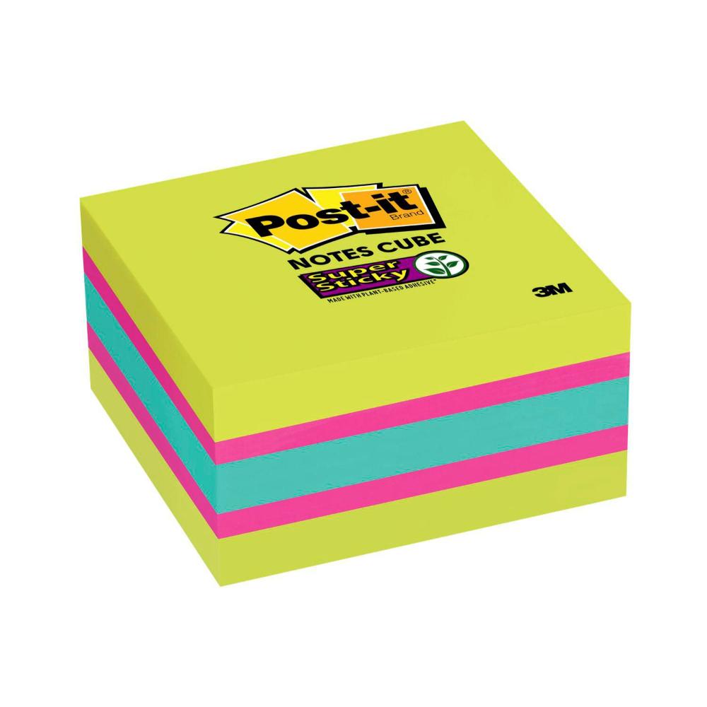 Post-it Super Sticky Cube - 1 Each