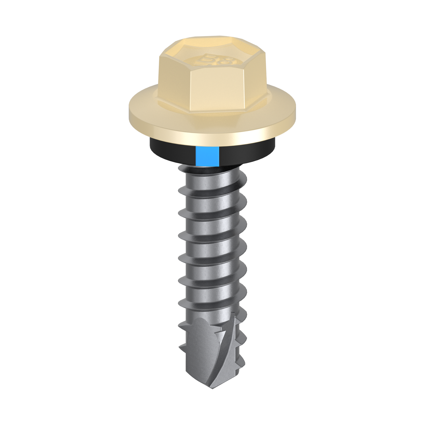 Bremick Vortex Plus Cladding Screw - 6.2 x 25mm - Hex B8 - 100 Pack