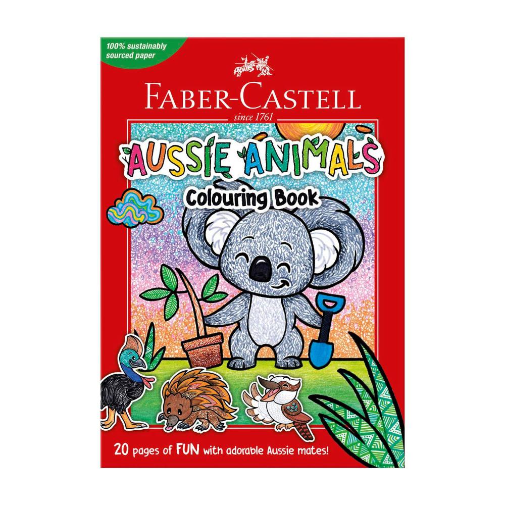 Faber-castell A4 Colouring Book - 1 each