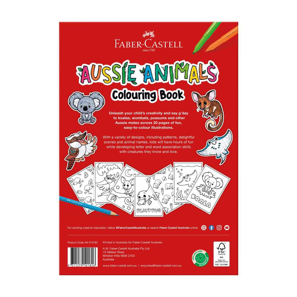 Faber-castell A4 Colouring Book - 1 each