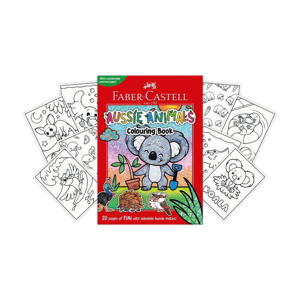 Faber-castell A4 Colouring Book - 1 each