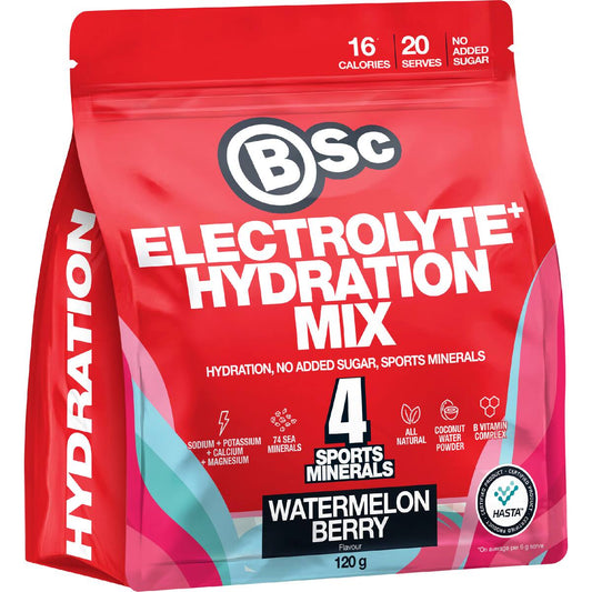 Bsc Electrolyte+ Hydration Mix Watermelon Berry 120g