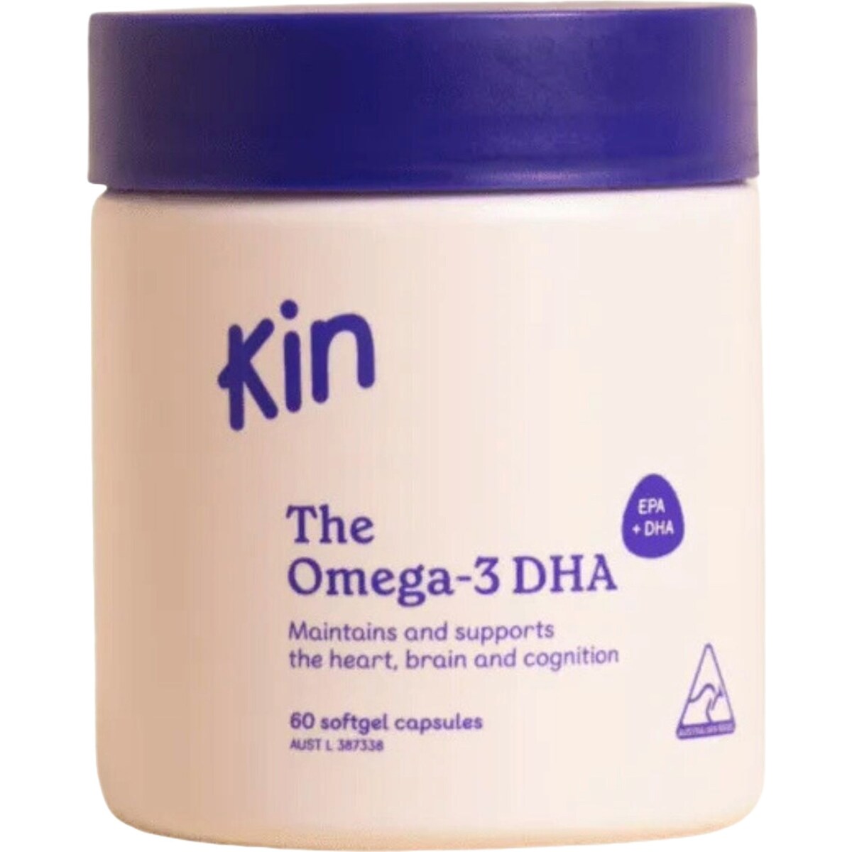 Kin The Omega-3 Dha Capsules 60 Pack