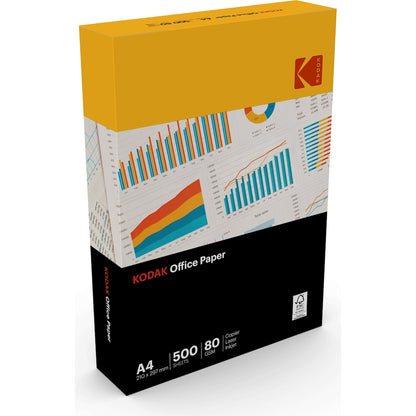 Kodak A4 Office 80gsm Copier Laser Inkjet Copy Print Paper Sheets 500 Pack