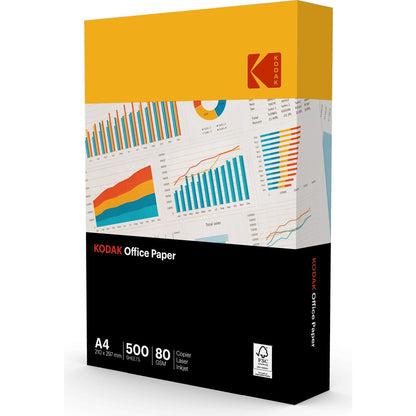 Kodak A4 Office 80gsm Copier Laser Inkjet Copy Print Paper Sheets 500 Pack