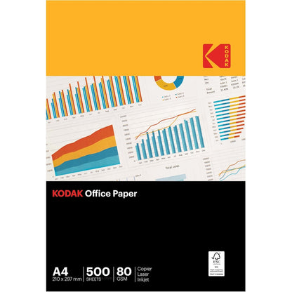 Kodak A4 Office 80gsm Copier Laser Inkjet Copy Print Paper Sheets 500 Pack
