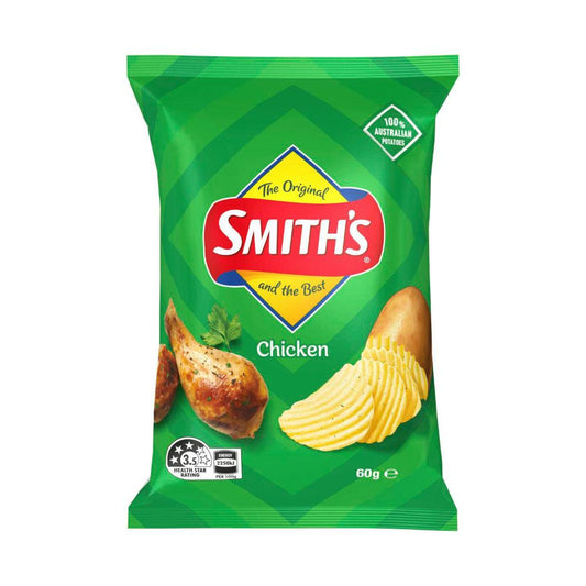 Smiths Crinkle Potato Chips Chicken - 60g