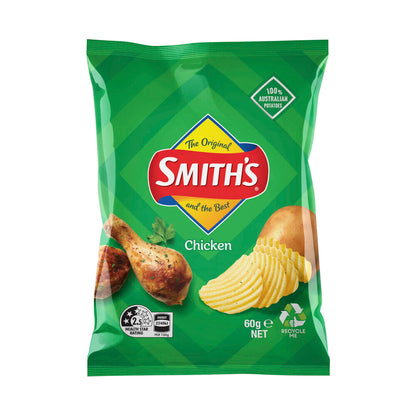 Smiths Crinkle Potato Chips Chicken - 60g