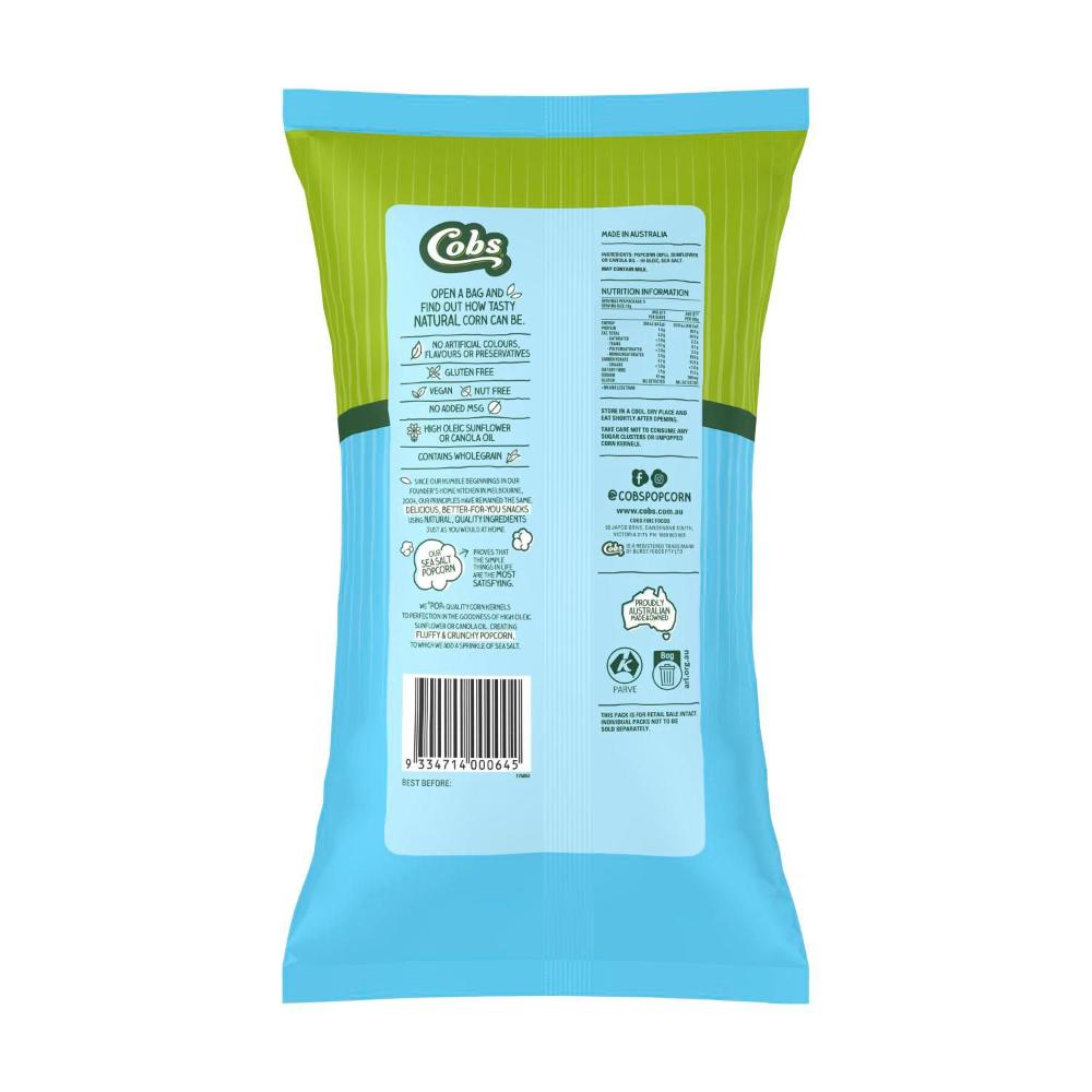 Cobs Sea Salt Popcorn Multipack - 5 Pack